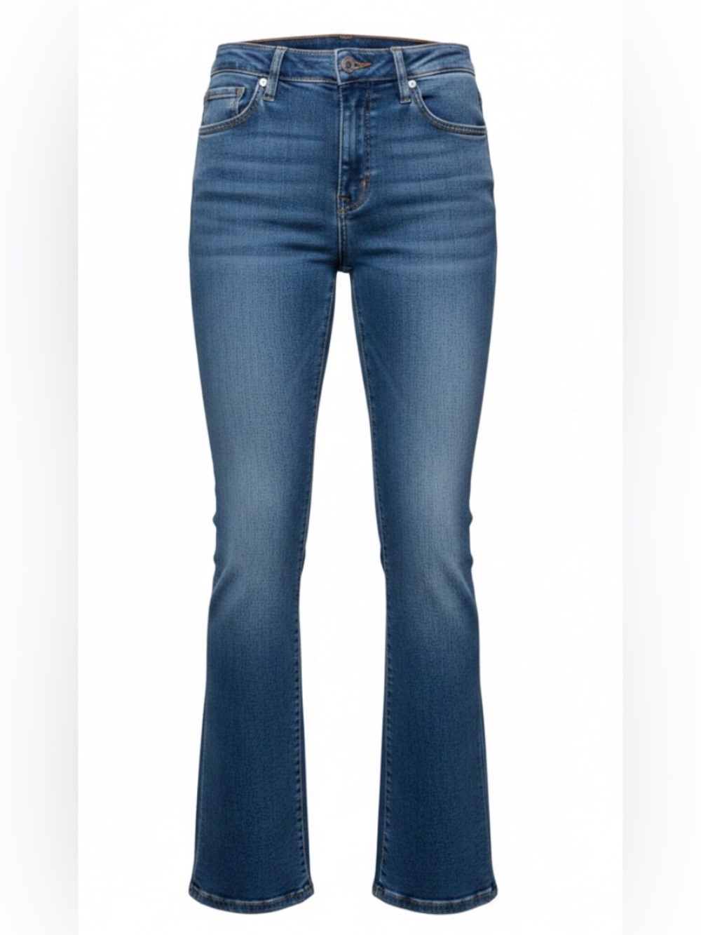 Zara Women’s Bootcut Jeans Size 8 US 30 Medium Wash Mid Rise Denim